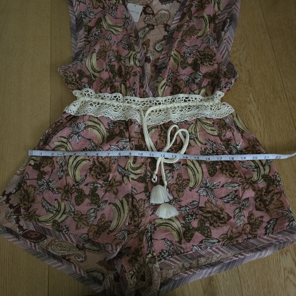 NWOT Intimately FREE PEOPLE Watching Waves  Romper in Mauve - S - Picture 11 of 13